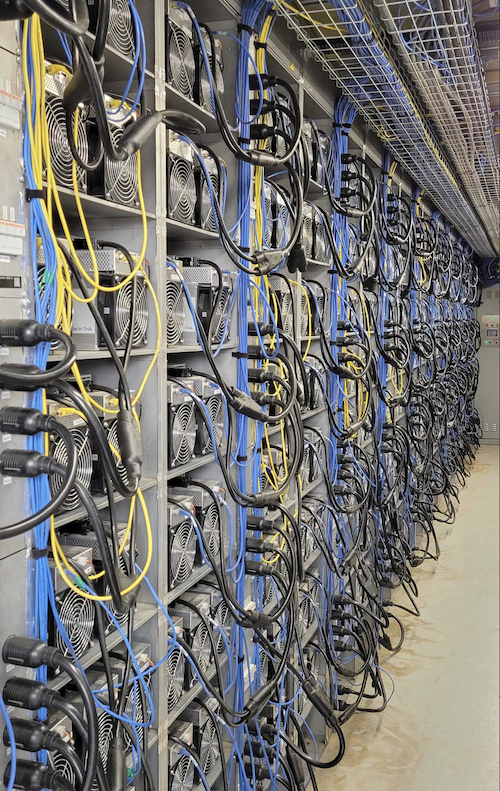 a look inside a real bitcoining mine