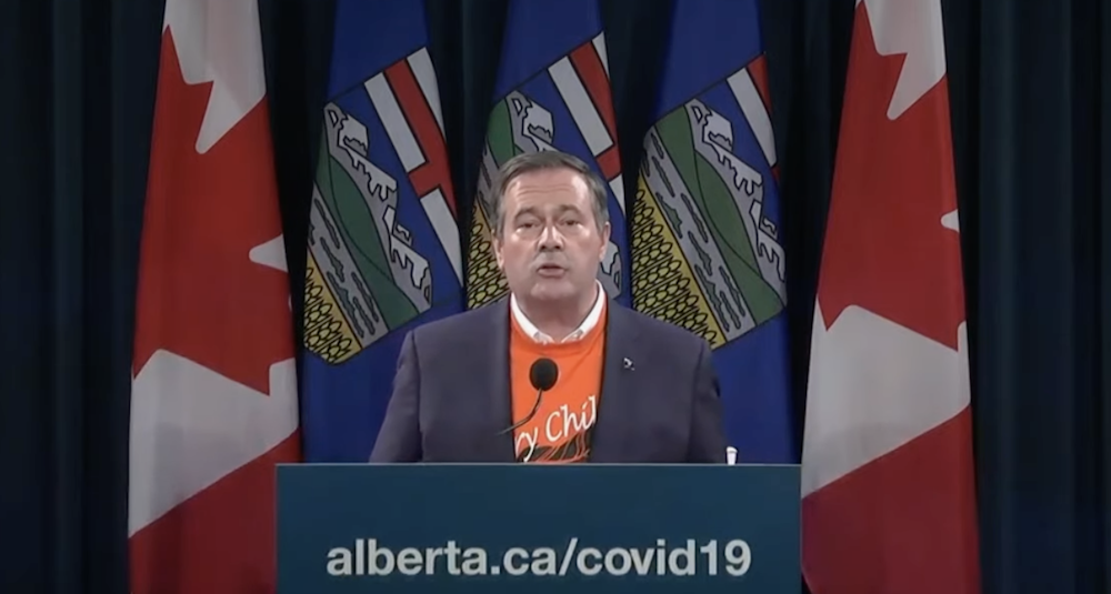Alberta premier’s rambling, uninformative news conference fails to live up to billing