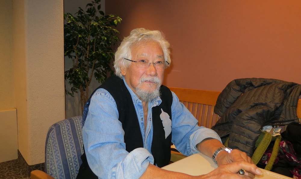 What is it about environmentalist and scholar David Suzuki that makes Alberta Conservatives lose their minds?